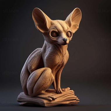 3D модель Galago rondoensis (STL)